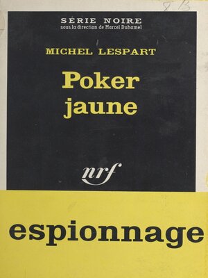 cover image of Poker jaune